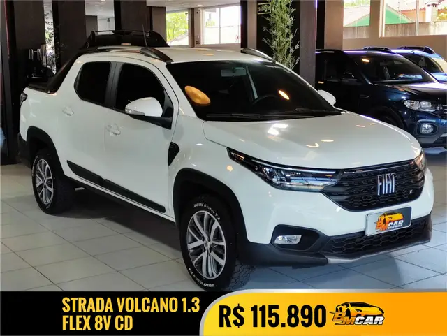 Carro Fiat Strada 2024 Volcano 1.3 Cabine Dupla