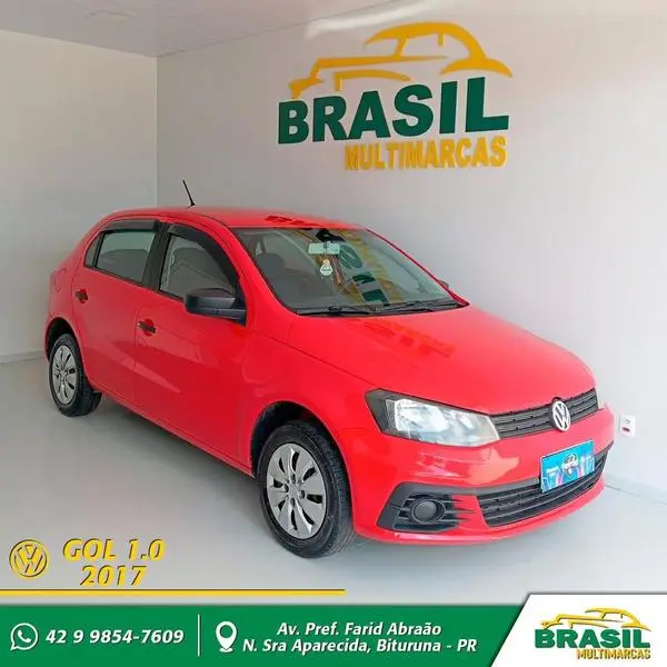 Carro Volkswagen Gol 2017 1.0 MPI Track (Flex)