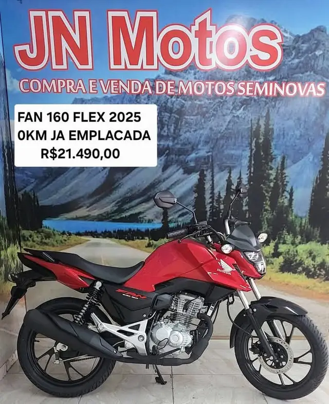 Moto Honda CG 160 2025 Fan