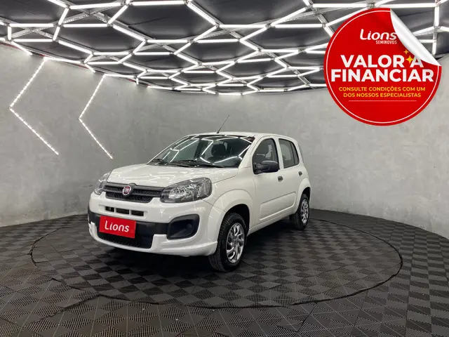 Carro Fiat Uno 2021 Attractive 1.0