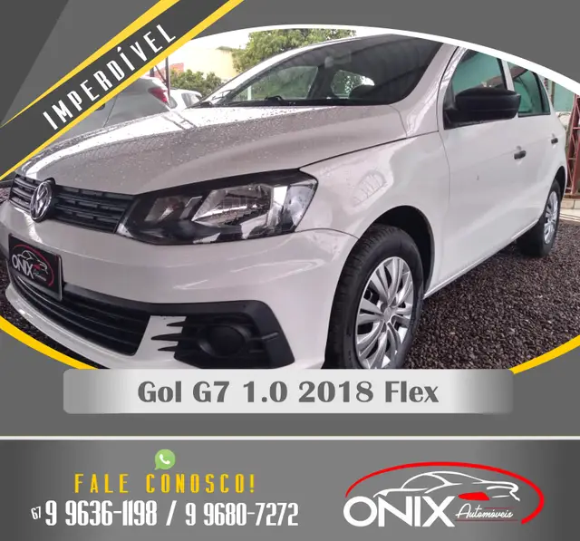 Carro Volkswagen Gol 2018 1.0 MPI City (Flex)