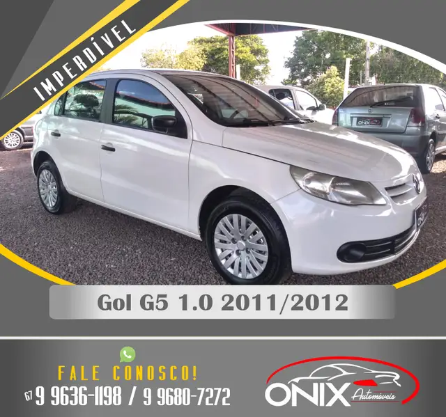Carro Volkswagen Gol 2012 1.0 (G5) (Flex)