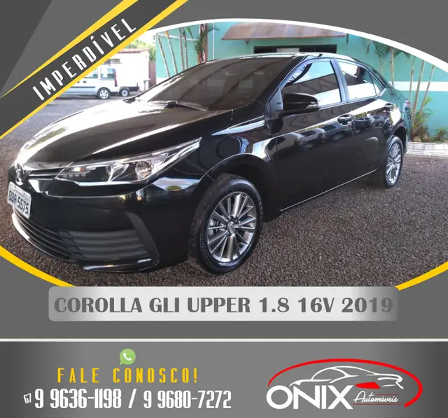 Carro Toyota Corolla 2019 1.8 GLi Upper Multi-Drive (Flex)