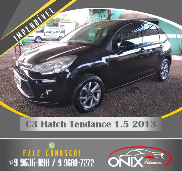 Carro Citroën C3 2013 Tendance 1.5 8V (Flex)