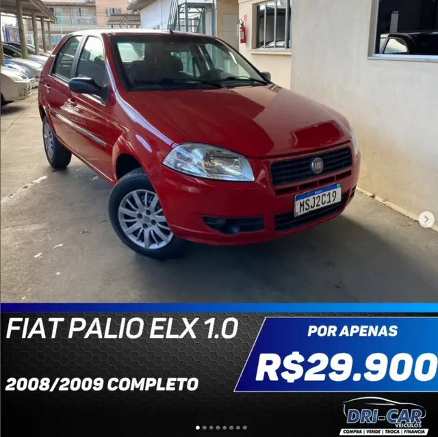 Carro Fiat Palio 2009 ELX 1.0 (Flex) 2p