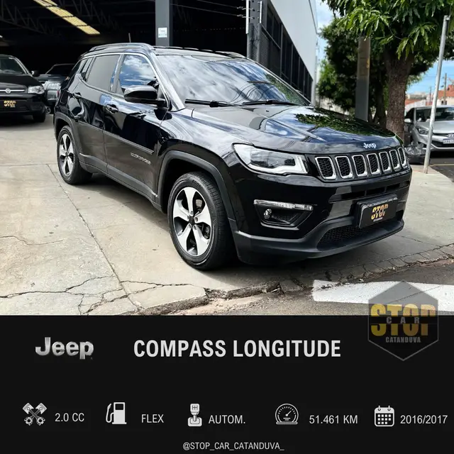Carro Jeep Compass 2017 2.0 Longitude 4x2 (Aut) (Flex)