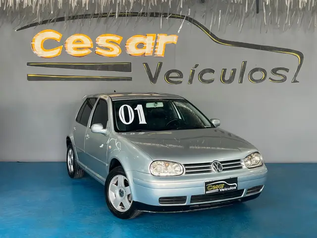 Carro Volkswagen Golf 2001 Black&Silver 1.6 MI