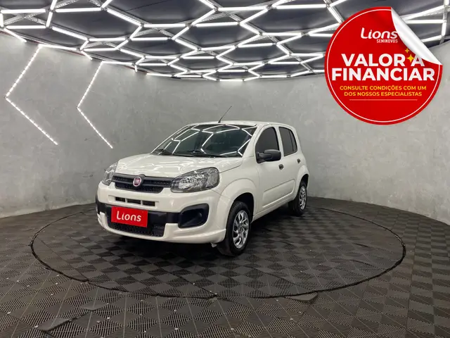 Carro Fiat Uno 2021 Attractive 1.0