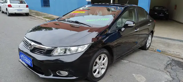Carro Honda Civic 2012 New  EXS 1.8 16V i-VTEC (Aut) (Flex)