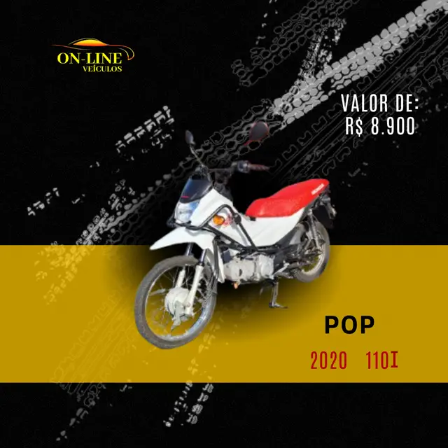 Moto Honda Pop 110i 2020 110i