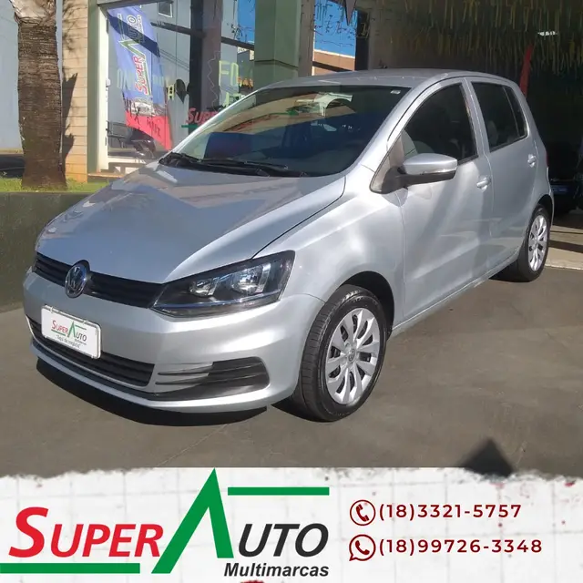 Carro Volkswagen Fox 2018 1.0 MPI Trendline (Flex)