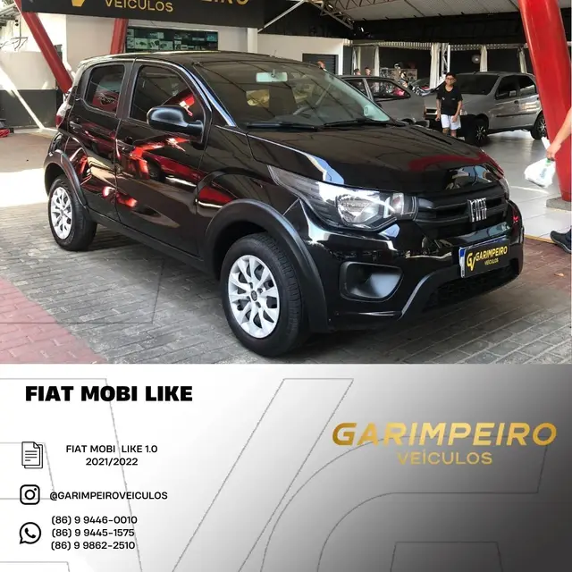 Carro Fiat Mobi 2021 Like 1.0 (Flex)