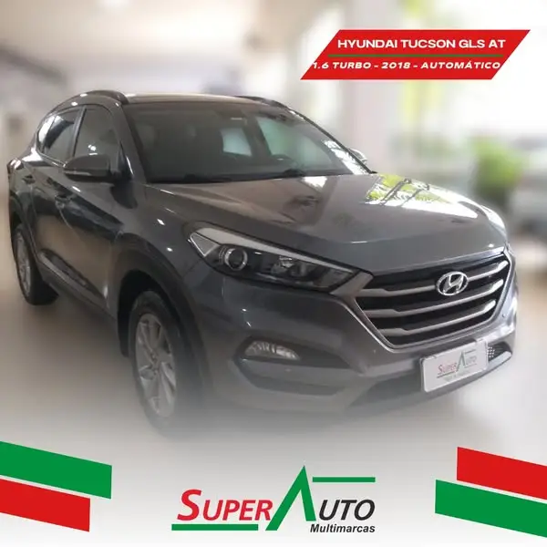 Carro Hyundai Tucson 2018 GLS 1.6 T-GDI (Aut)