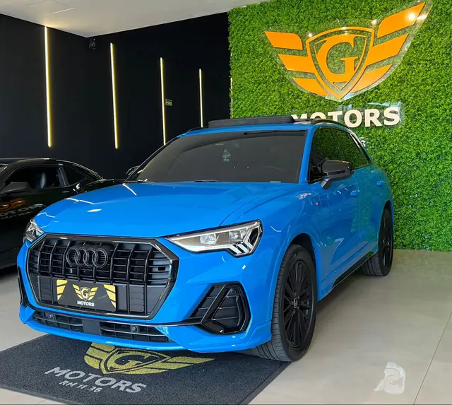 Carro Audi Q3 2021 Black S Line 1.4 TFSI S-Tronic (Aut) (Flex)