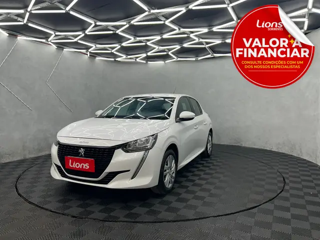 Carro Peugeot 208 2022 Active 1.6 Flex 16V 5p Aut.