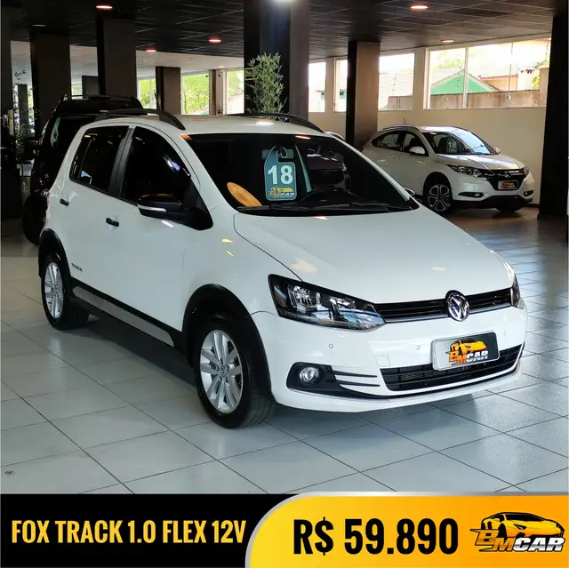 Carro Volkswagen Fox 2018 1.0 MPI Track (Flex)