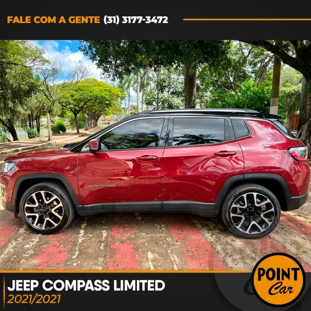 Carro Jeep Compass 2021 Longitude Night Eagle 2.0 4x2 (Aut) (Flex)