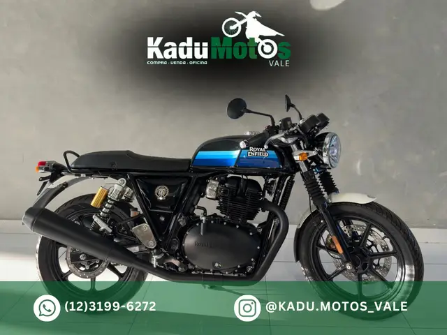 Carro Royal Enfield Continental GT 2024 Custom