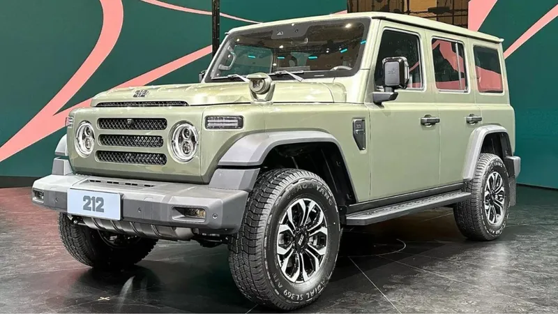 BAW 212 é jipão com pegada de Wrangler e preço de VW Polo