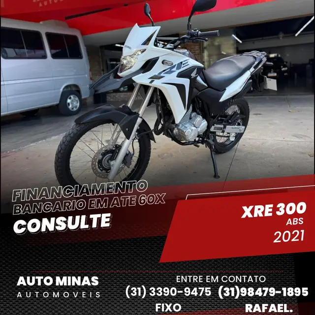 Carro Honda XRE 300 2021 (ABS) (Flex)