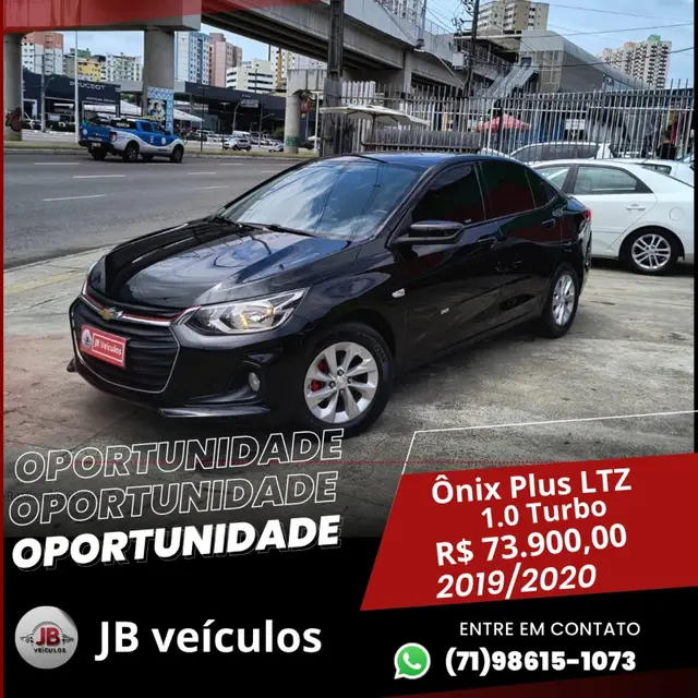 Carro Chevrolet Onix Plus 2020 1.0 LTZ Turbo (Flex)