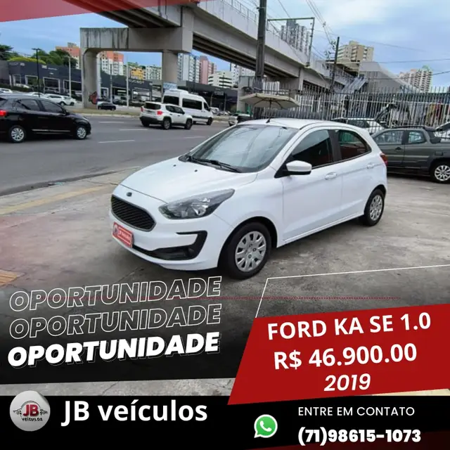 Carro Ford Ka 2019 1.0 SE (Flex)