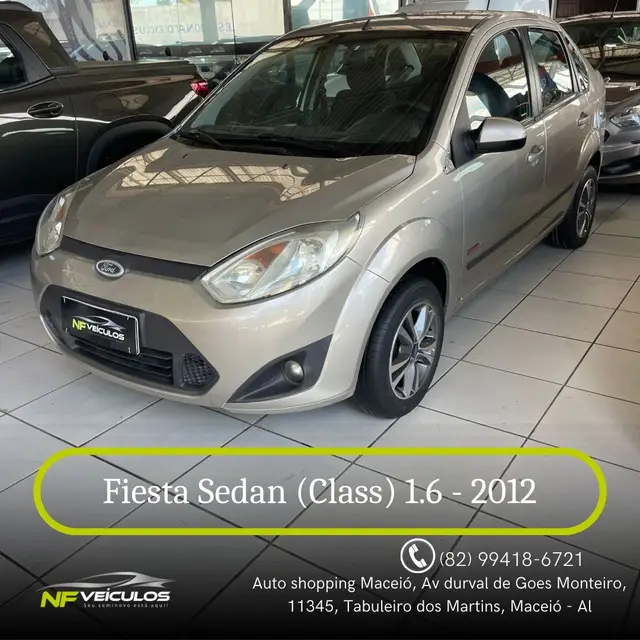 Carro Ford Fiesta Sedan 2012 1.6 (Flex)