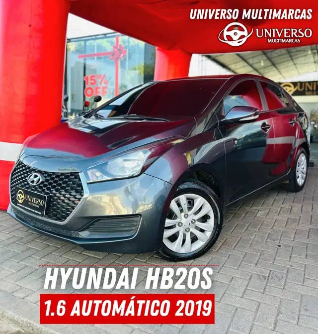 Carro Hyundai HB20S 2019 1.6 Comfort Plus (Aut) (Flex)