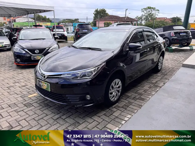 Carro Toyota Corolla 2018 1.8 Dual VVT-i GLi (Flex)