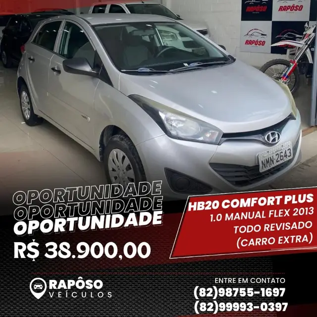 Carro Hyundai HB20 2013 1.0 Comfort (Flex)