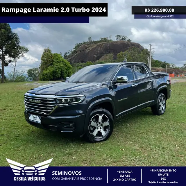 Carro RAM Rampage 2024 Laramie 2.0 Turbo