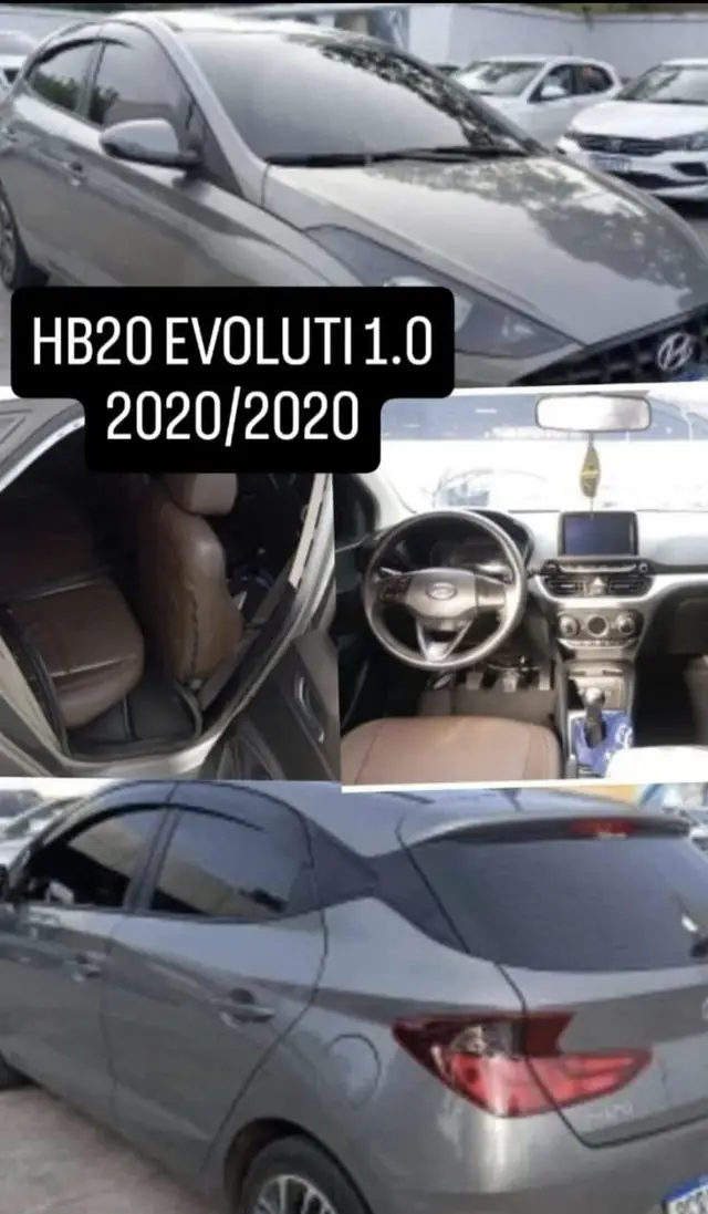 Carro Hyundai HB20 2020 Evolution 1.0