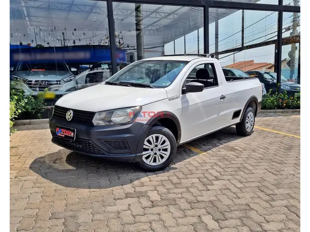 Carro Volkswagen Saveiro 2018 Robust 1.6 MSI CS (Flex)