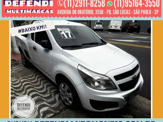 Carro Chevrolet Montana 2017 LS 1.4 (Flex)