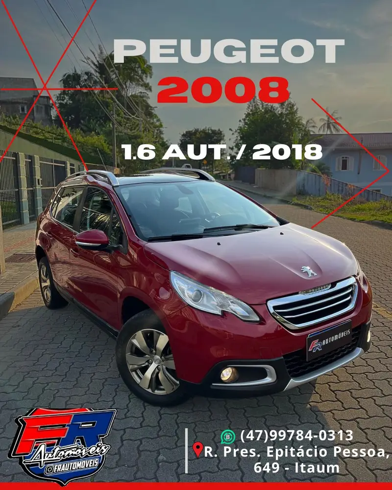 Peugeot 2008 Griffe 1.6 16V (Aut) (Flex)