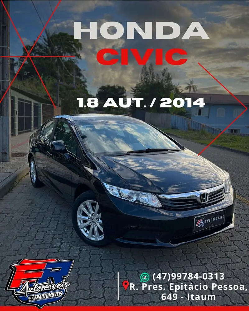 Honda Civic New  LXS 1.8 16V i-VTEC (Aut) (Flex)