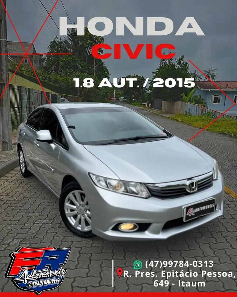 Honda Civic LXS 1.8 i-VTEC (Aut) (Flex)