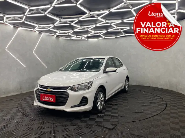 Carro Chevrolet Onix 2021 LT 1.0 (Flex)