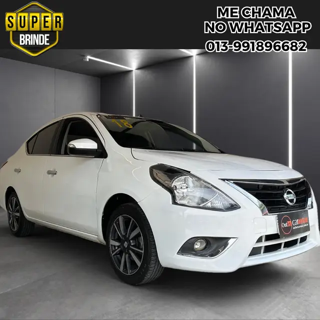 Carro Nissan Versa 2018 1.6 16V SL FlexStart CVT (Flex)