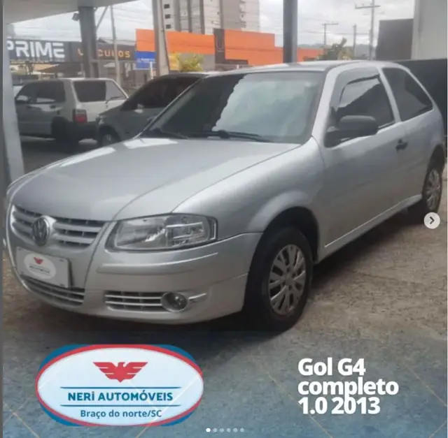 Carro Volkswagen Gol 2013 1.0 8V (G4)(Flex)2p