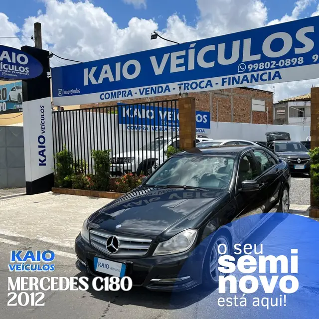 Carro Mercedes-Benz Classe C 2012 C 180 CGI Classic