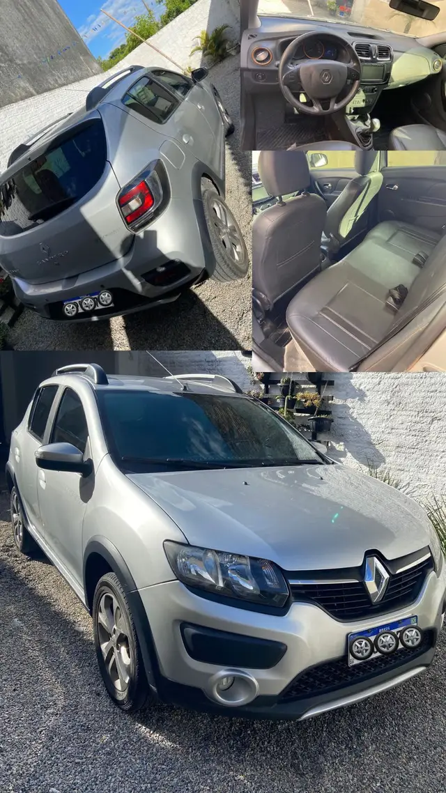 Carro Renault Sandero Stepway 2016 Rip Curl 1.6 8V Easy-R (Flex)