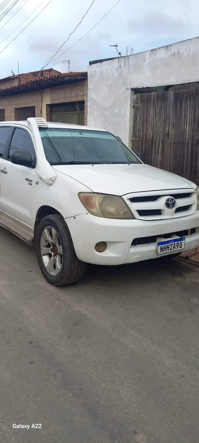 Carro Toyota Hilux Cabine Dupla 2007 Hilux STD 4x4 2.5 (cab. dupla)