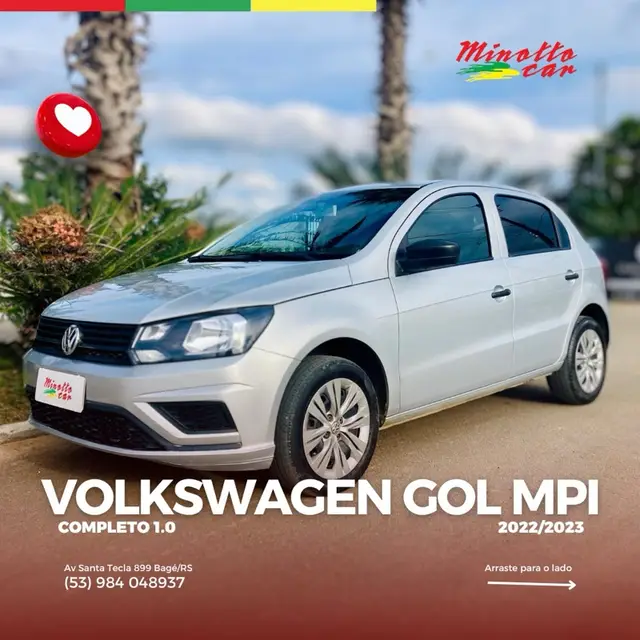 Carro Volkswagen Gol 2023 1.0 12v (Flex)