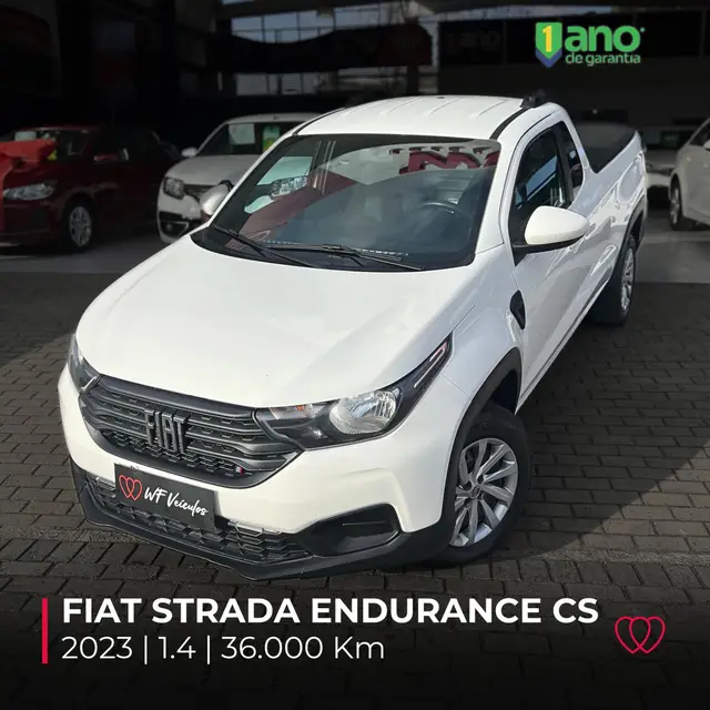 Carro Fiat Strada 2023 Endurance 1.4 Cabine Plus (Flex)