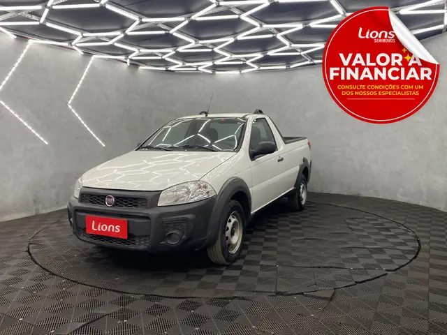 Carro Fiat Strada 2019 Hard Working 1.4 (Flex) (Cabine Simples)