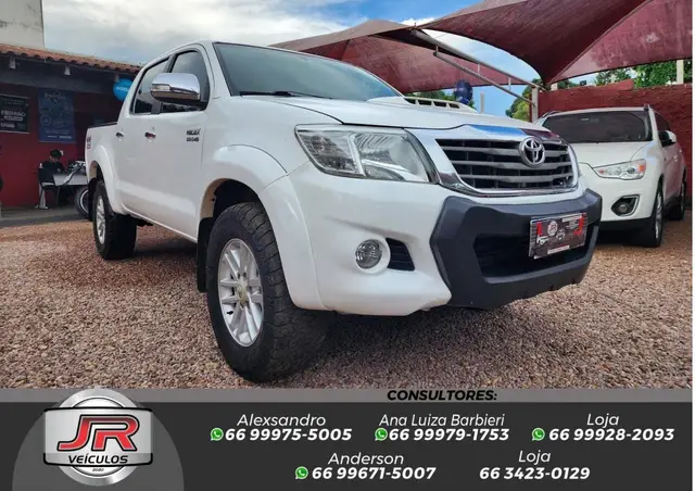Carro Toyota Hilux Cabine Dupla 2012 Hilux 3.0 TDI 4x4 CD SRV
