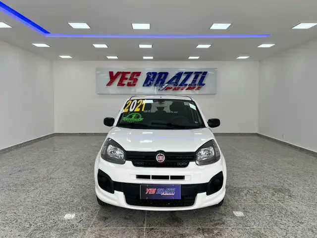 Carro Fiat Uno 2021 Attractive 1.0
