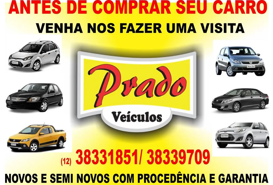 Fachada da loja Prado Veiculos - Ubatuba - SP