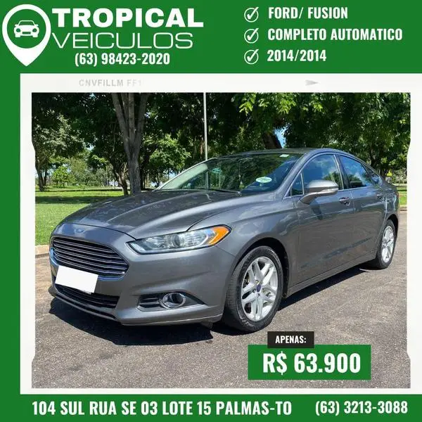 Carro Ford Fusion 2014 2.5 16V iVCT (Flex) (Aut)